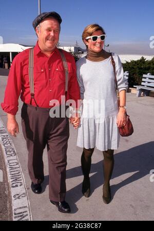 Ned Beatty e Dorothy Lindsey Circa 1990's Credit: Ralph Dominguez/MediaPunch Foto Stock