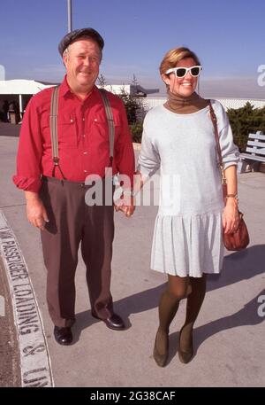 Ned Beatty e Dorothy Lindsey Circa 1990's Credit: Ralph Dominguez/MediaPunch Foto Stock