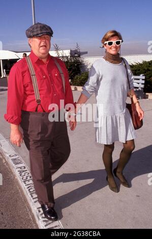 Ned Beatty e Dorothy Lindsey Circa 1990's Credit: Ralph Dominguez/MediaPunch Foto Stock