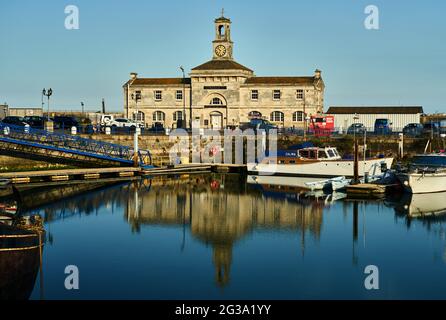 Ramsgate, Regno Unito - 6 giugno 2021: Ramsgate Maritime Museum nel Royal Harbour Foto Stock