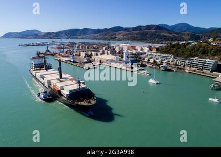 Porto di Nelson, Nuova Zelanda Foto Stock