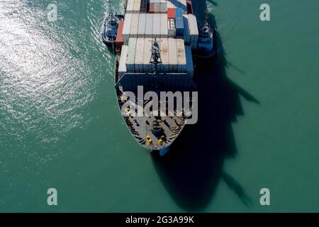 Porto di Nelson, Nuova Zelanda Foto Stock