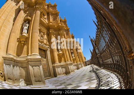 Cattedrale dell'Incarnazione, Cattedrale di Guadix, Catedral de la Encarnación, Guadix, Granada, Andalucía, Spagna, Europa Foto Stock