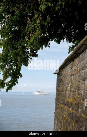 Lindau am Bodensee, Baviera, Germania Foto Stock