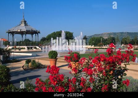 FRANCIA. DROME (26) VALENCE IL CHIOSCO PEYNET, L'ESPLANADE DEL CAMPO DI MARZO Foto Stock