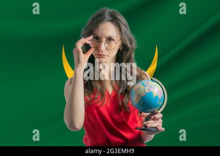 Giornata degli insegnanti in Mauritania. Giornata dell'educazione in Mauritania. Celebrazione della Giornata Internazionale degli insegnanti Foto Stock