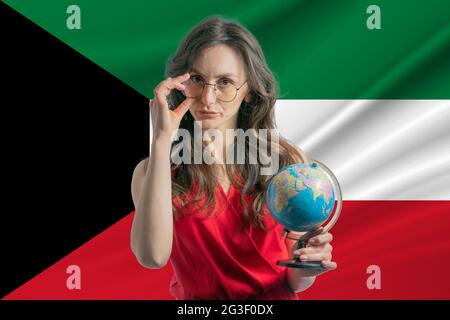 Giornata degli insegnanti in Kuwait Giornata dell Educazione in Kuwait per celebrare la Giornata Internazionale degli insegnanti Foto Stock