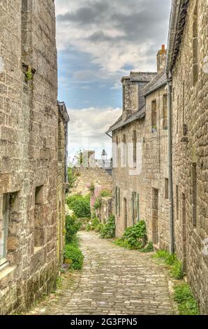 Locronan, Francia Foto Stock