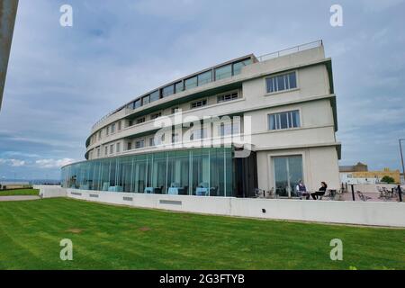 Midland Hotel, Morecambe Foto Stock
