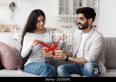 Regalo per la moglie per il giorno, il compleanno, l'anniversario di San Valentino Foto Stock