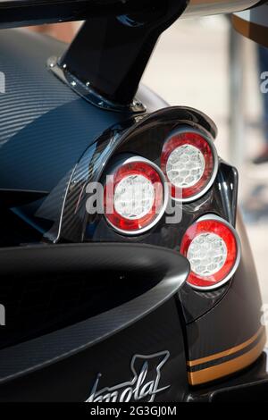 Italia, Lombardia, Milano, Milano Monza Motor Show 2021, Pagani Imola Foto Stock