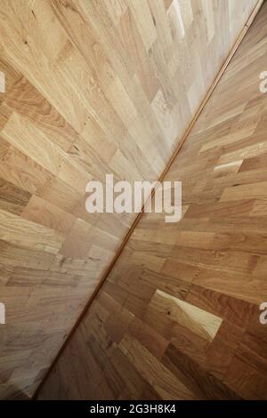 Pavimento in legno Foto Stock