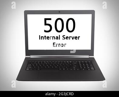 Codice di stato HTTP - 500, errore interno del server Foto Stock