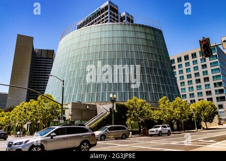 La Cattedrale di Cristo la luce a Oakland California USA Foto Stock