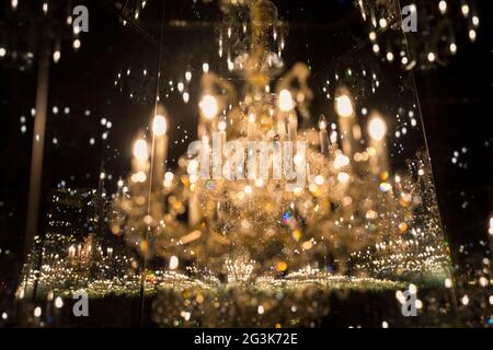 Londra, Regno Unito. 16 Giugno 2021. Foto scattata il 16 giugno 2021 mostra una vista generale della mostra 'YAYOI KUSAMA-INFINITY MIRROR ROOMS' al Tate Modern di Londra, Gran Bretagna. Credit: Han Yan/Xinhua/Alamy Live News Foto Stock