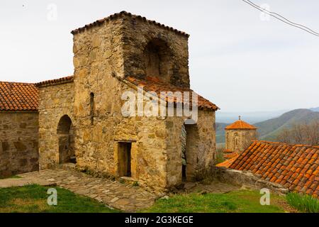 Monastero della Dormizione dei Theotokos a Nekresi. Georgia Foto Stock