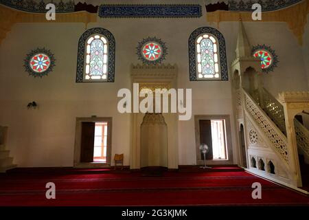 Banya Bashi Masjid a Sofia, Bulgaria. Foto Stock