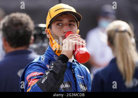 Formula 1 Aramco Gran Premio De Espana 2021. Daniel Ricciardo della McLaren Foto Stock