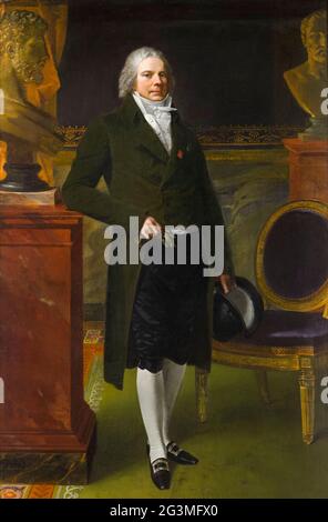 Charles Maurice de Talleyrand Périgord (1754–1838) Prince de Bénévent, ritratto di Pierre Paul Prud'hon, 1817 Foto Stock