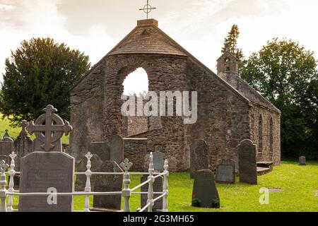 Castle Town Cemetery, County Tipperary, Irlanda Foto Stock