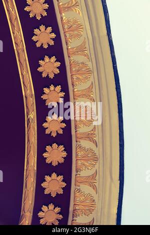 Arte floreale pattern esempio del tempo ottomano Foto Stock