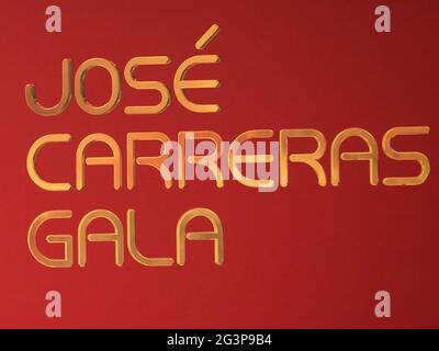 Jose Carreras Gala 12.12.2019 a Lipsia Foto Stock