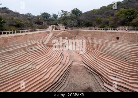 Bawadi di nahargarh Foto Stock