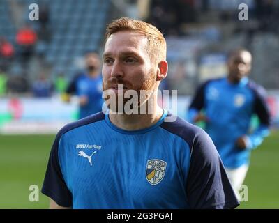 Il calciatore tedesco Nico Hammann del FC Carl Zeiss Jena DFB 3° campionato 2019-20 Foto Stock