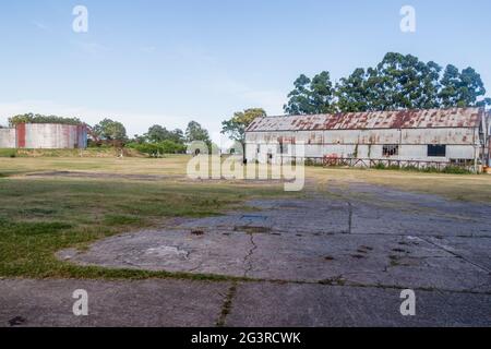 FRAY BENTOS, URUGUAY - 18 FEBBRAIO 2015: Ex fabbrica di carne, ora Museo della rivoluzione industriale. Foto Stock