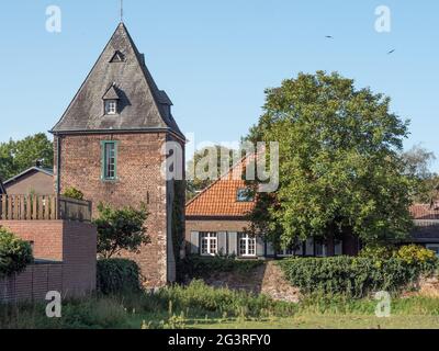 Krudenburg sul Lippe Foto Stock