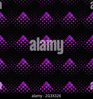 Sfondo della ripetizione quadrata diagonale - illustrazione vettoriale astratta Illustrazione Vettoriale