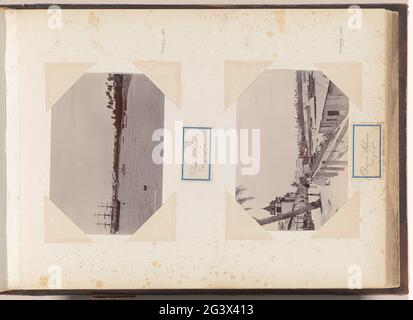 Vista delle navi al largo della costa di Dar es Salaam; da-EES salaam; DAR-ES SALAAM. Parte dell'album con 191 foto di un viaggio in Sud Africa. Foto Stock