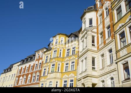 Vecchio edificio modernizzato 2 Foto Stock