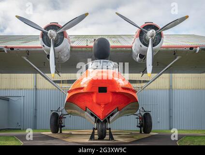 Consolidato PBY-6A Catalina al RAF Museum di Cosford Foto Stock