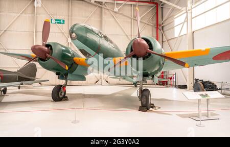 Mitsubishi Ki-46 Dinah, Museo RAF, Cosford Foto Stock