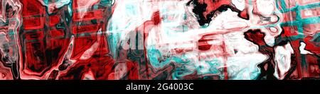 Colori astratti pittura digitale Foto Stock