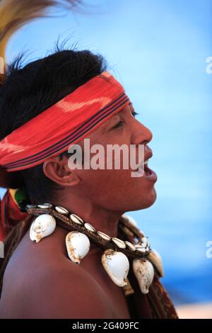 INDONESIA. ISOLE NUSA TENGARRA. CROCIERA DI LUSSO SILOLONA Foto Stock