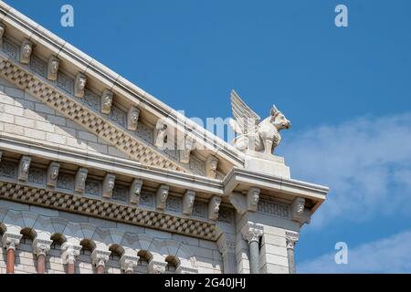 MONTE CARLO, MONACO - 19 APRILE ; Cattedrale di San Nicola a Monte Carlo Monaco il 19 aprile 2006 Foto Stock