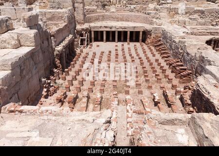 Rimane alla città antica di Kourian vicino Episkopi Cipro Foto Stock