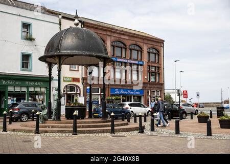 Whitehaven, Cumbria, Inghilterra 15 giugno 2021. Centro di Whitehaven. Foto Stock