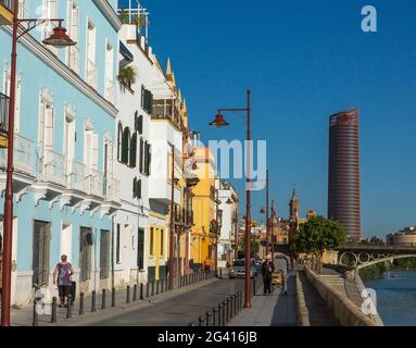 SPAGNA. ANDALUSIA. SIVIGLIA. TRIANA Foto Stock