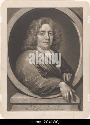 Ritratto del pastore e poeta Willem d'Orville. . Foto Stock