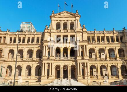 Edificio del Tesoro, Brisbane Square, Brisbane, Queensland, Australia, Australasia Foto Stock