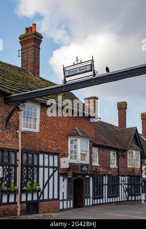 CRAWLEY, WEST SUSSEX/UK - novembre 21 : The George Hotel a Crawley West Sussex su Novembre 21, 2018 Foto Stock