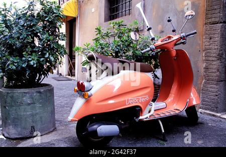 ITALIA, LAZIO, ROMA, QUARTIERE DI TRASTEVERE Foto Stock