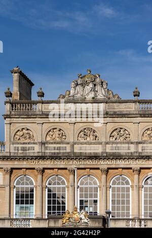 BRISTOL, Regno Unito - 13 maggio : Vista del Royal West of England Academy of Art building a Bristol il 13 maggio 2019 Foto Stock