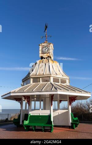 Broadstairs, KENT/UK - 29 GENNAIO : Vista del Vecchio Orologio a Broadstairs il 29 Gennaio 2020 Foto Stock