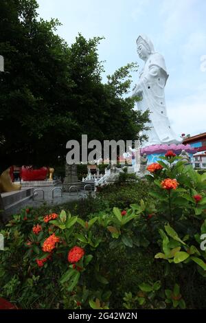 Bouddhist Temple - Zhongzheng Park - Shoushan Road - Zhongzheng District - Keelung City - Taïwan Foto Stock