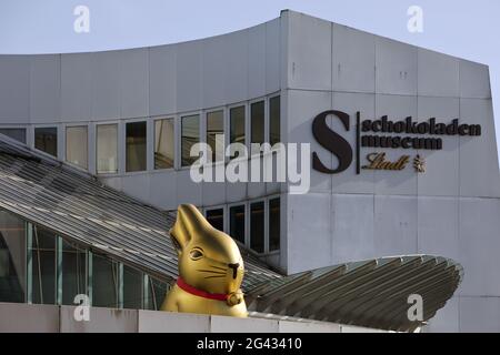 Museo del cioccolato, Colonia, Renania, Renania Settentrionale-Vestfalia, Germania, Europa Foto Stock