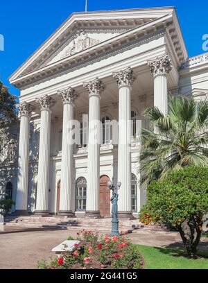 L'ex edificio del Congresso Nazionale, Santiago del Cile, Cile, Sud America Foto Stock